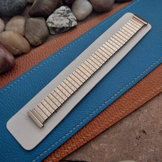 1950s Vintage Rose Gold Tone Classic Stretch Unused nos German Watch Band