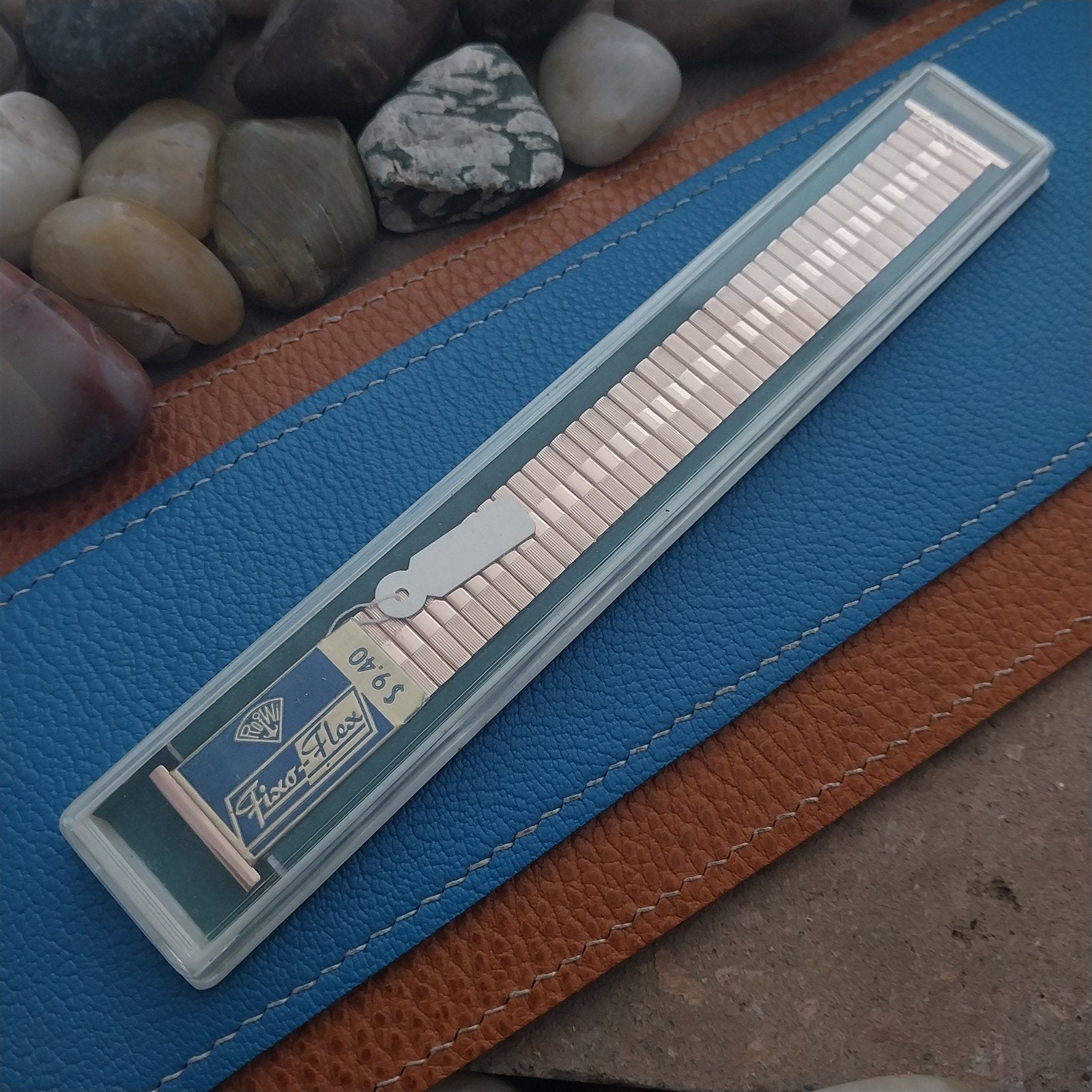 Rose Gold RGP Rowi Fixo-Flex Classic Stretch Unused nos Vintage Watch Band