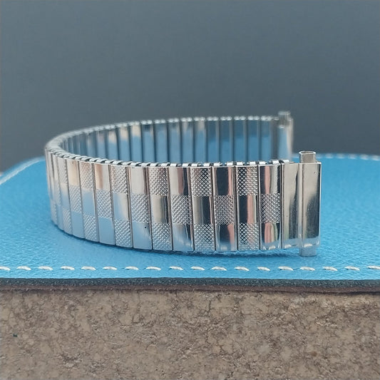 Vintage Gold Tone 16mm 17mm 18mm 19mm Classic Stretch Unused nos Watch Band