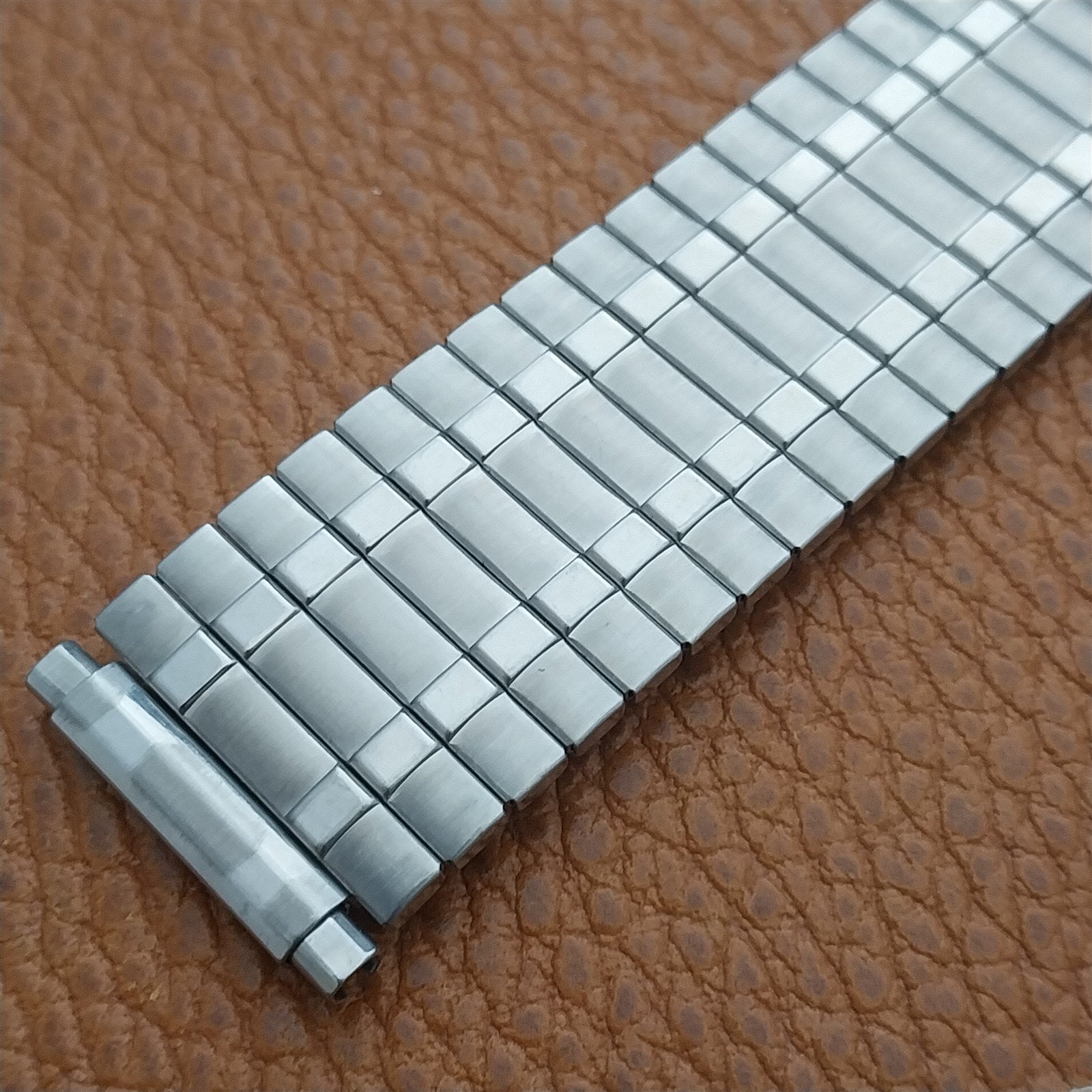 Vintage Wide Stainless Steel Classic Stretch 19mm 20mm 22mm Unused Watch Band