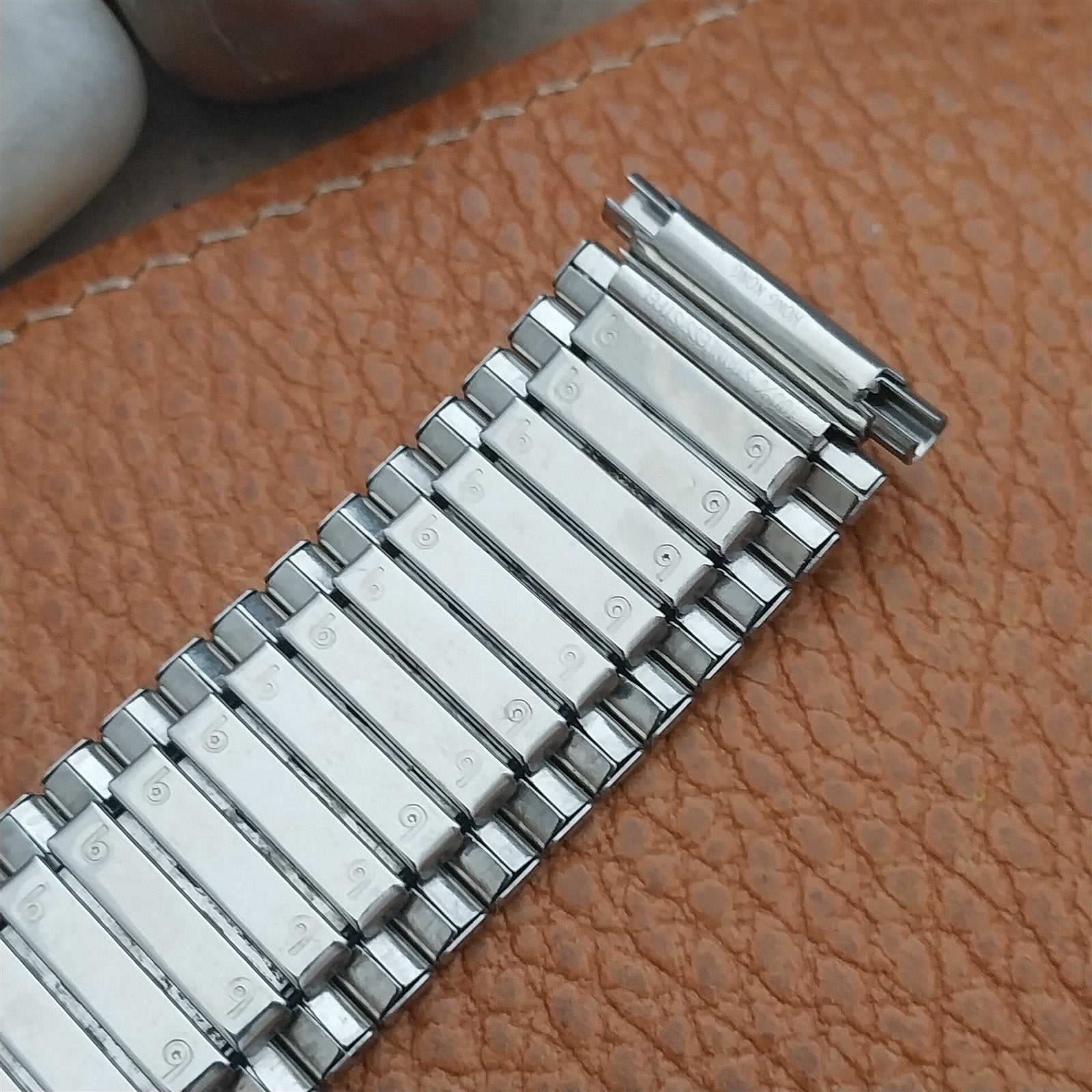 Vintage Wide Stainless Steel Classic Stretch 19mm 20mm 22mm Unused Watch Band