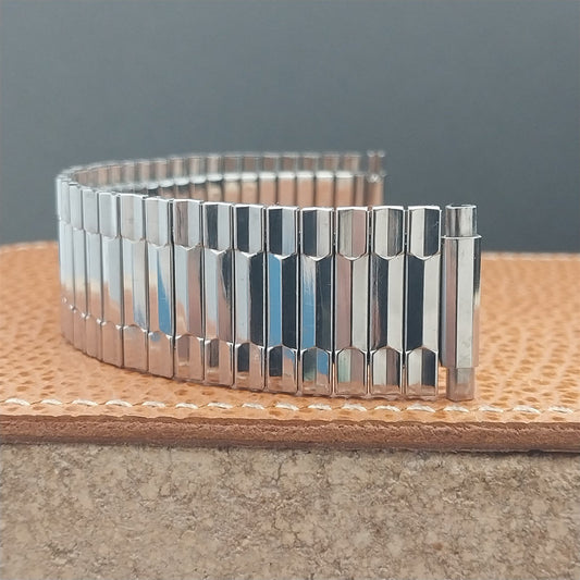 Vintage Wide Stainless Steel Classic Stretch 19mm 20mm 22mm Unused Watch Band