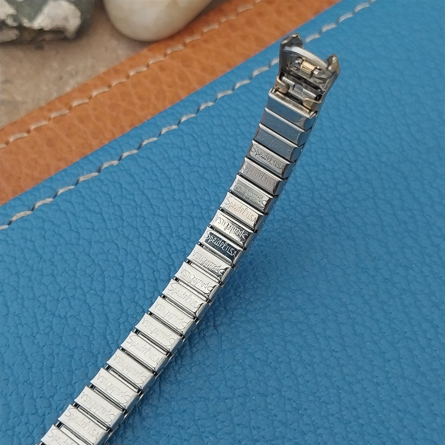 Vintage Ladies Rolled Gold Plate Speidel Twiston Unused Cocktail Watch Band