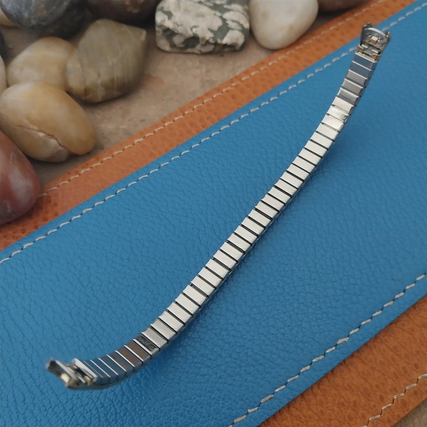 Vintage Ladies Rolled Gold Plate Speidel Twiston Unused Cocktail Watch Band