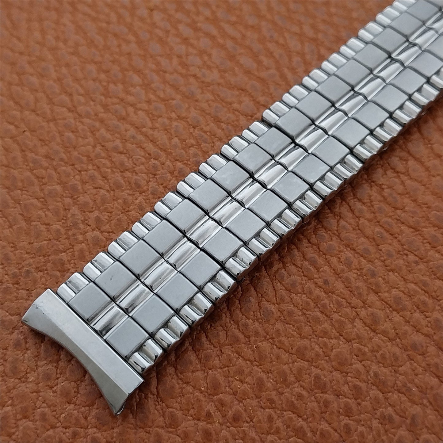 17mm 16mm Baldwin Stainless Steel Expansion nos Unused 1960s Vintage Watch Band