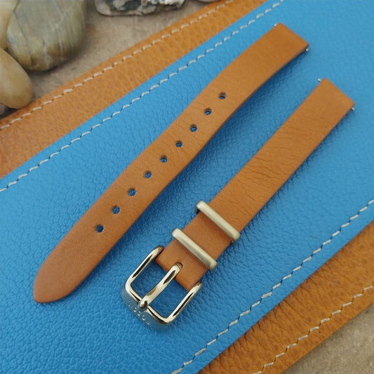 12mm Fossil Brown Leather Ladies Watch Strap & Logo Buckle Q Dreamer NDJ1