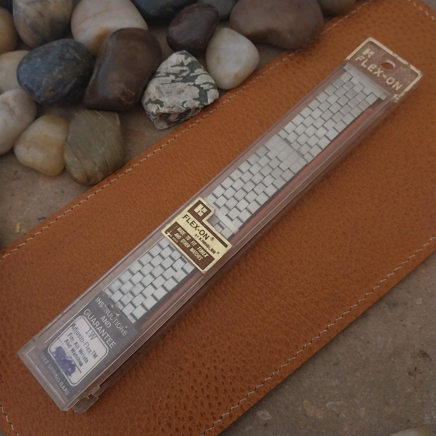 18mm 19mm 22mm Stainless Steel Stretch Expansion Overlap Unused 1980s Watch Band