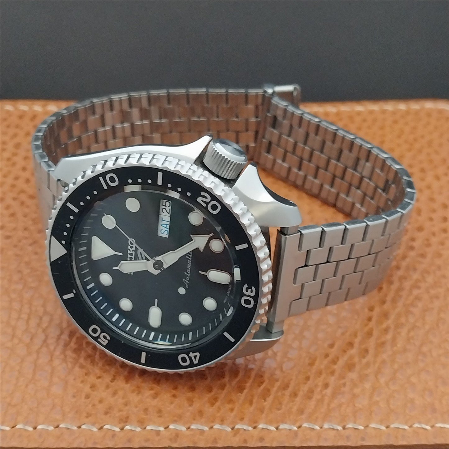 18mm 19mm 22mm Stainless Steel Stretch Expansion Overlap Unused 1980s Watch Band