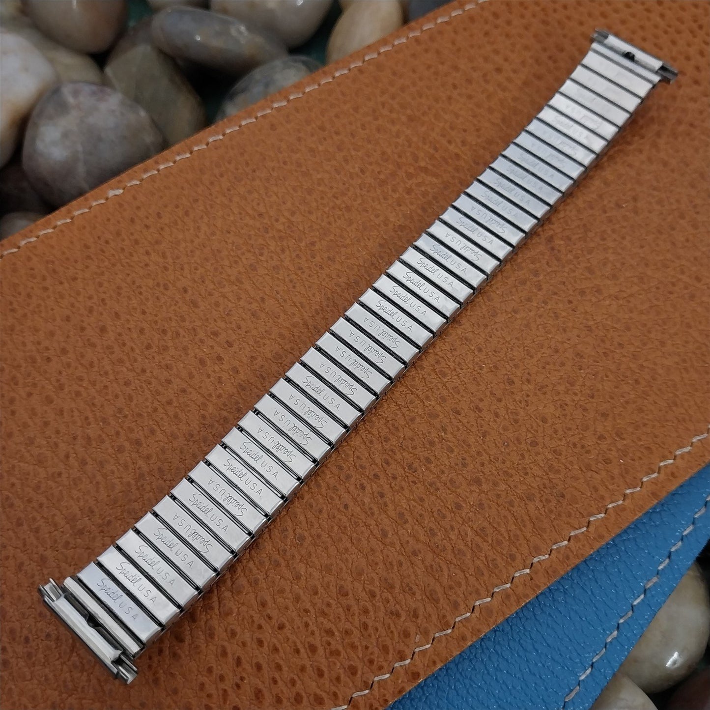 19mm 18mm 17mm 16mm Speidel Valencia Stainless Steel 1970s Unused Watch Band