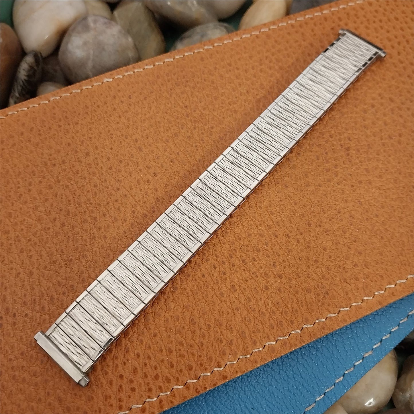 19mm 18mm 17mm 16mm Speidel Valencia Stainless Steel 1970s Unused Watch Band