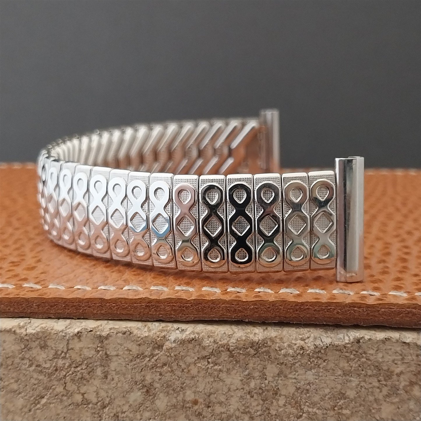 1950s Vintage Kreisler White Gold-Filled 19mm 18mm 17mm 16mm Unused Watch Band