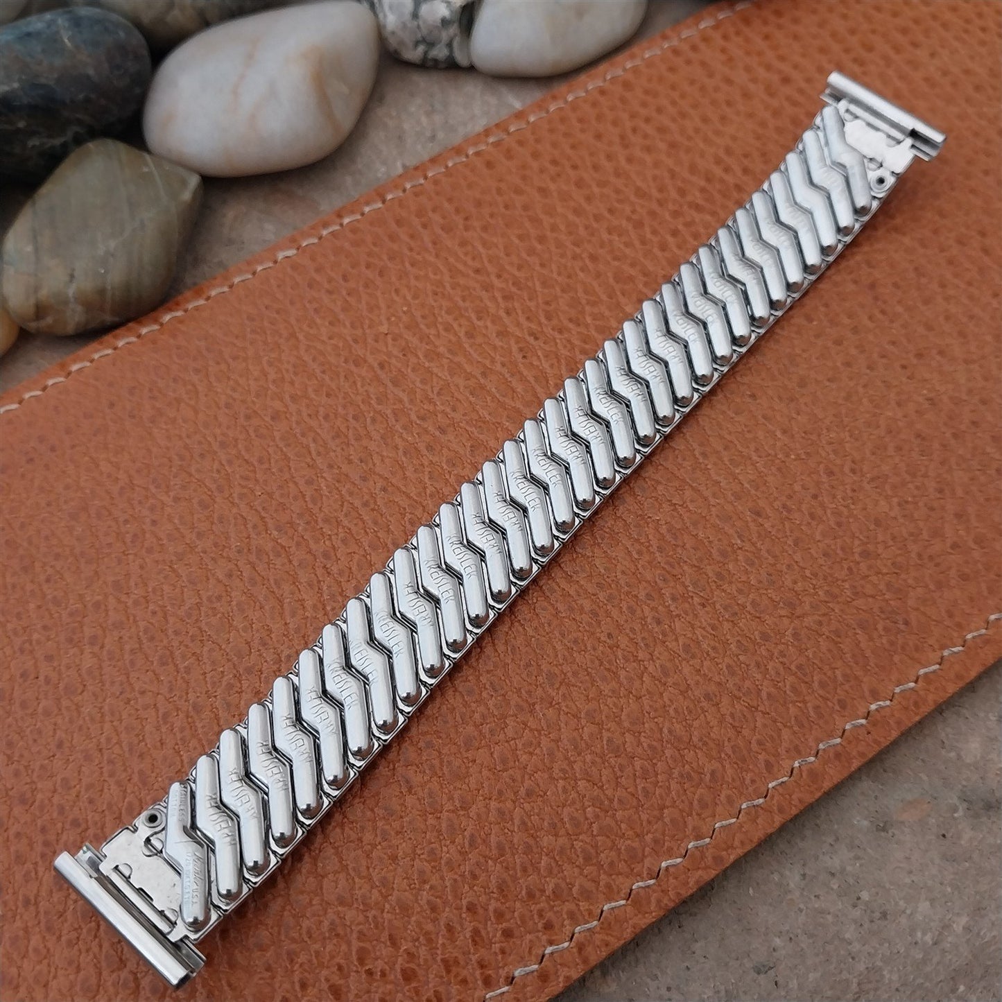 1950s Vintage Kreisler White Gold-Filled 19mm 18mm 17mm 16mm Unused Watch Band