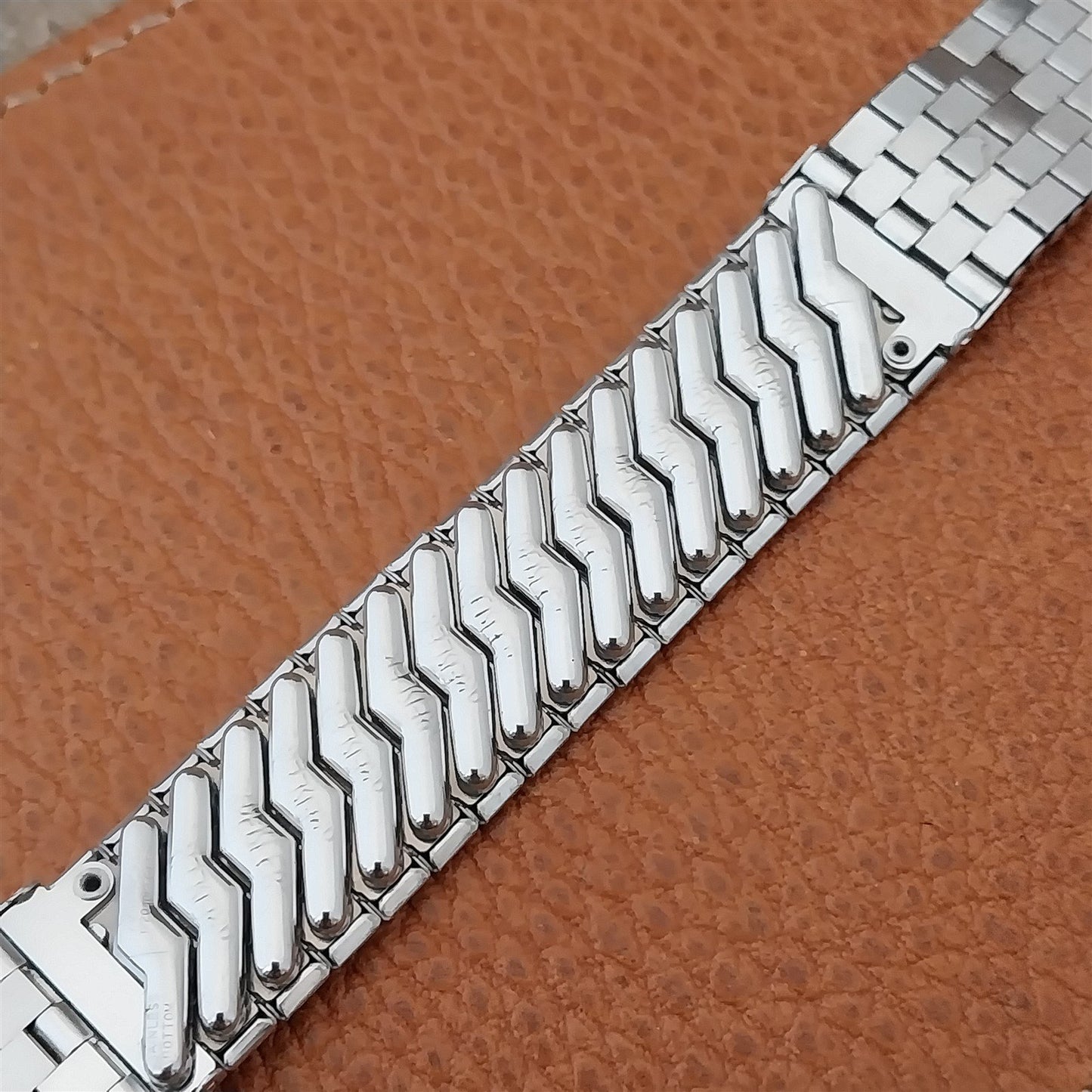 Vintage 19mm 18mm 17mm White Gold-Filled Kreisler NOS Classic 1950s Watch Band