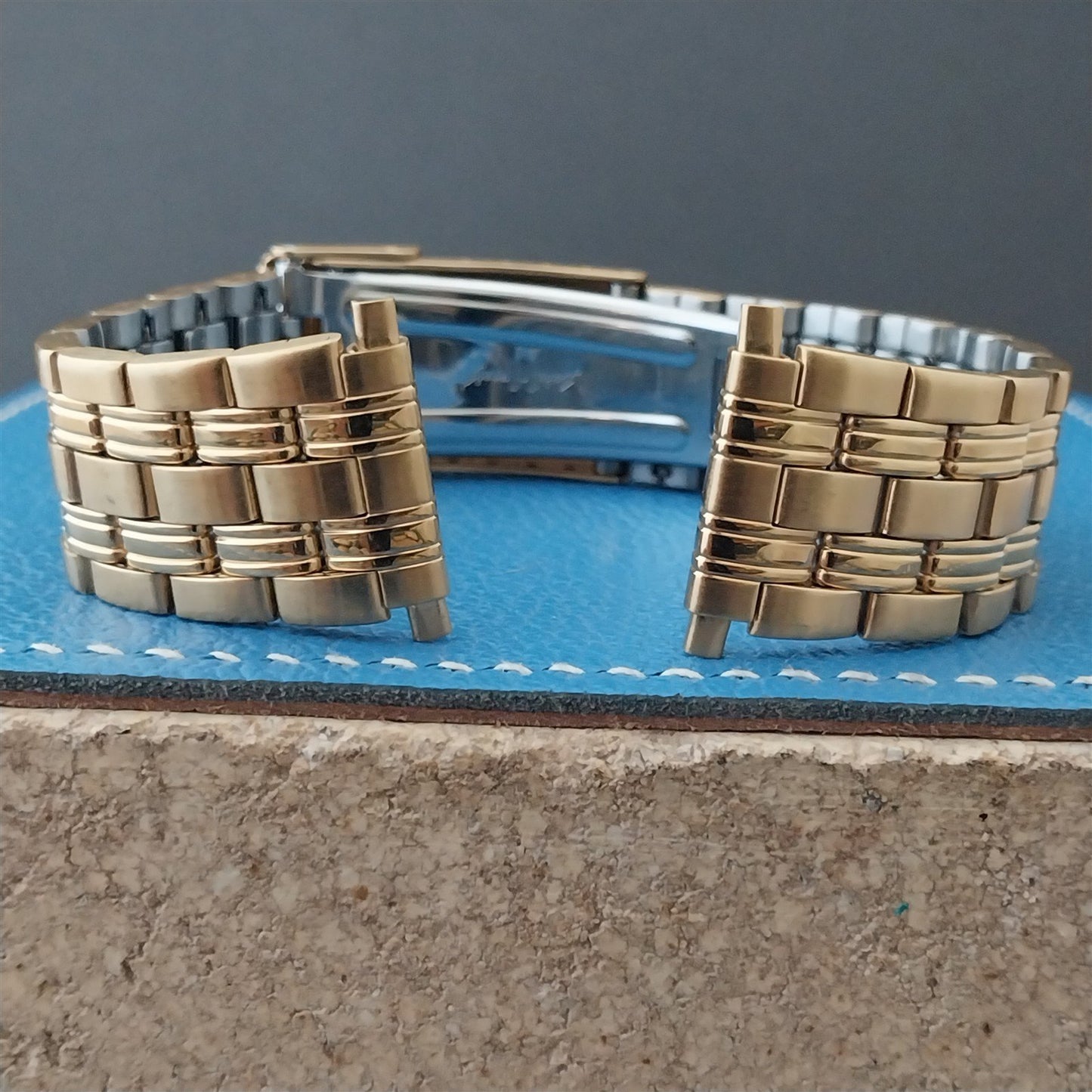 Speidel Hirsch 18mm 19mm 20mm 21mm 22mm Gold Plated Unused Watch Band