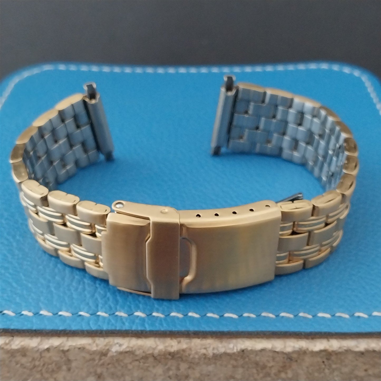 Speidel Hirsch 18mm 19mm 20mm 21mm 22mm Gold Plated Unused Watch Band