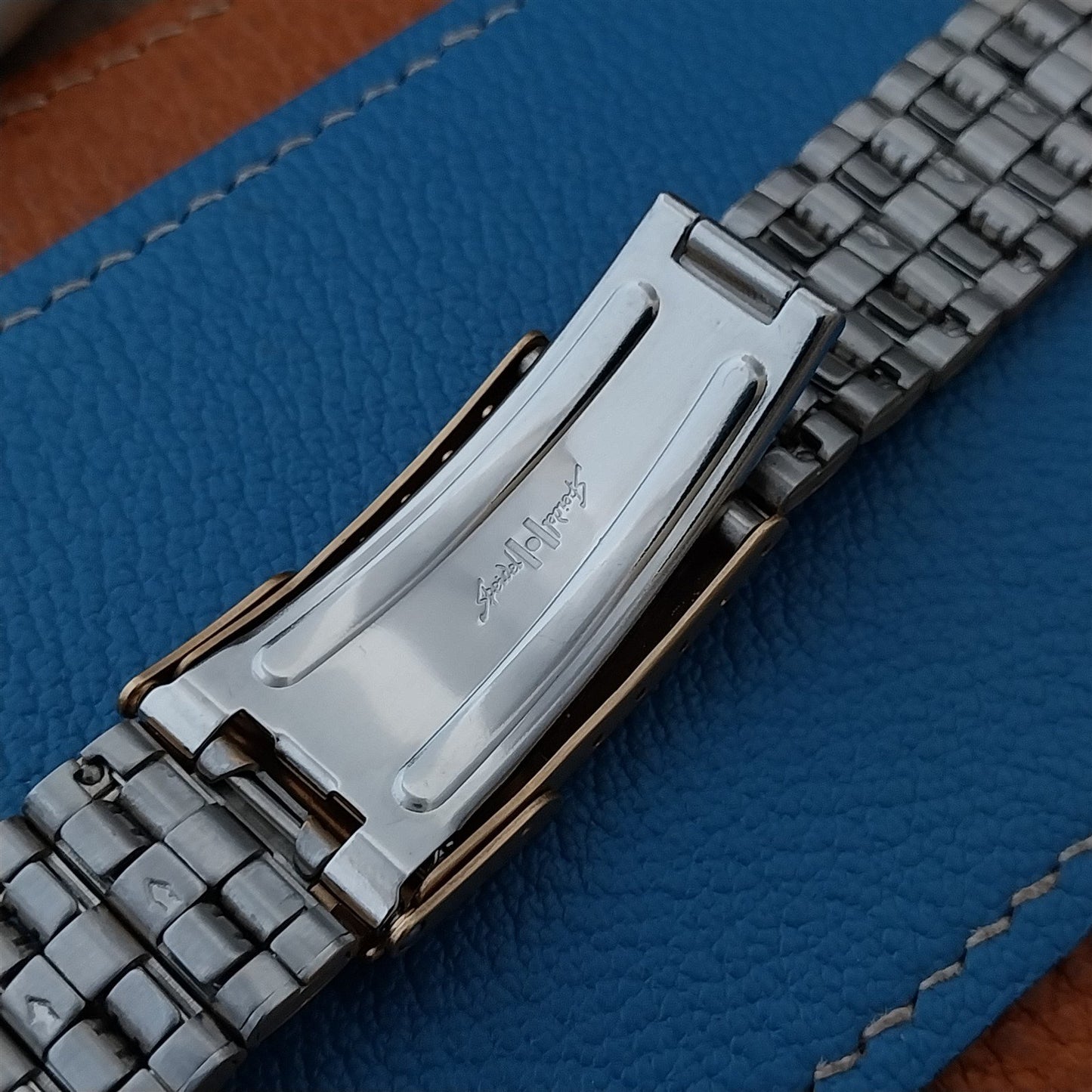 Speidel Hirsch 18mm 19mm 20mm 21mm 22mm Gold Plated Unused Watch Band