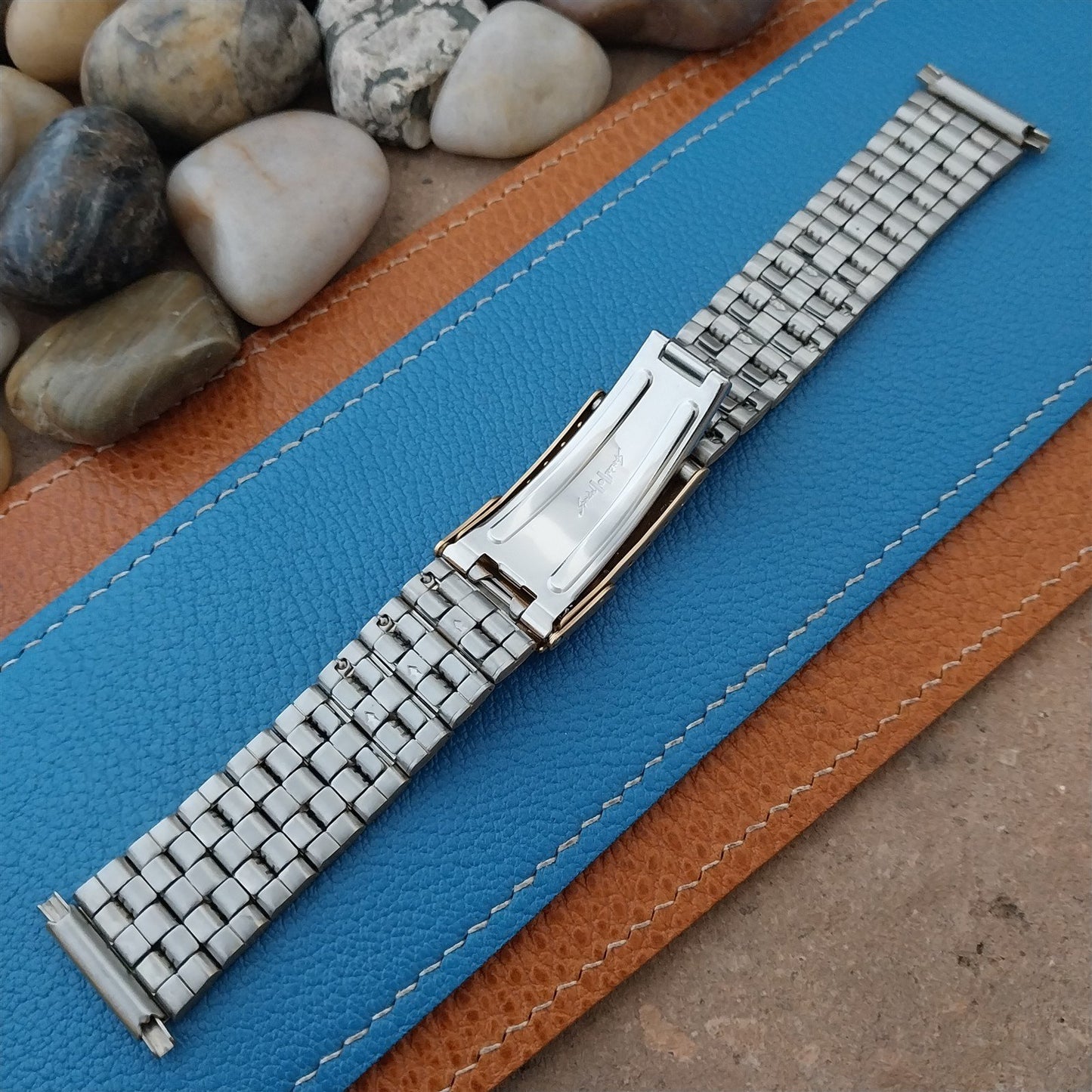 Speidel Hirsch 18mm 19mm 20mm 21mm 22mm Gold Plated Unused Watch Band