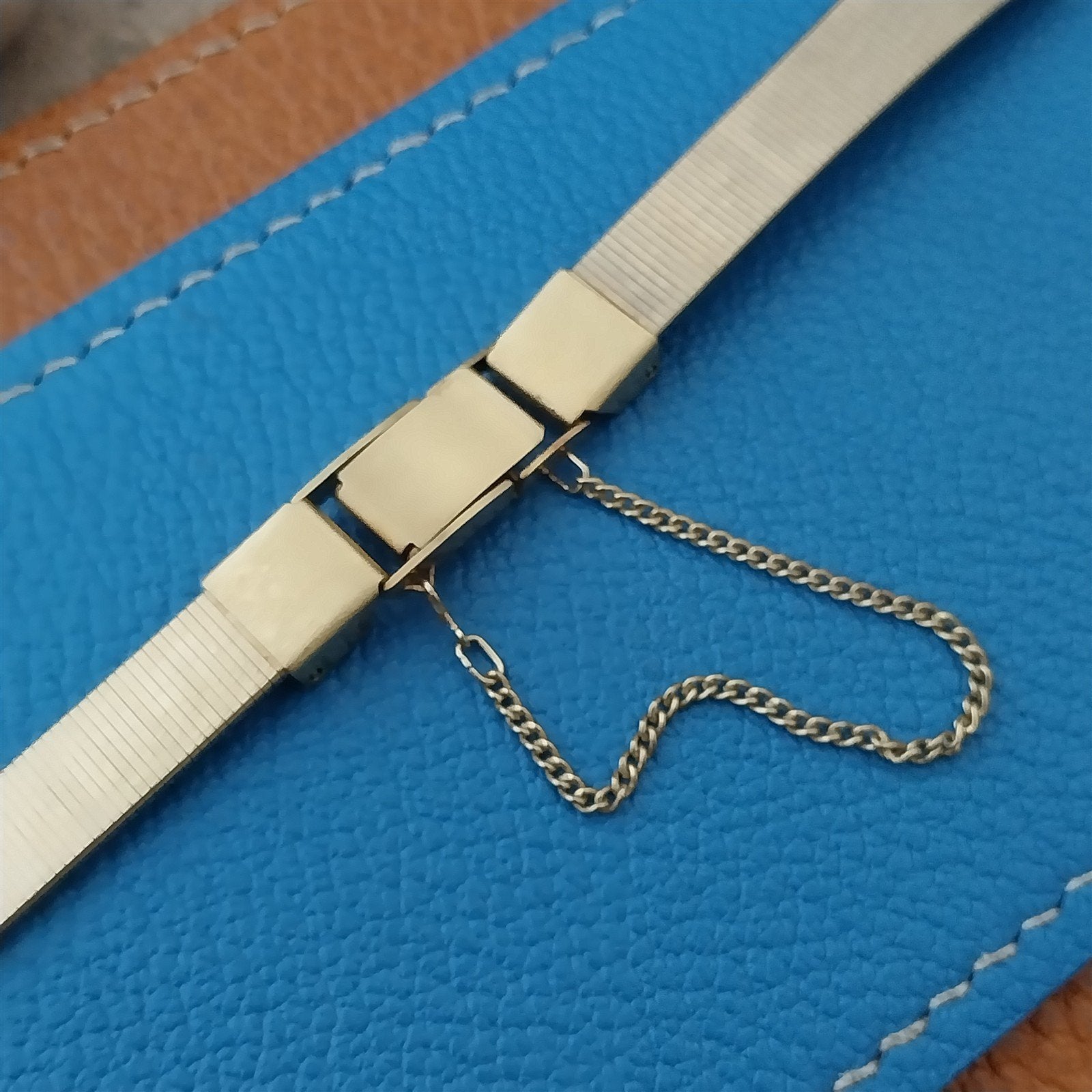 9mm Seiko Yellow Gold-Tone Ladies HS13A Unused Vintage Watch Band