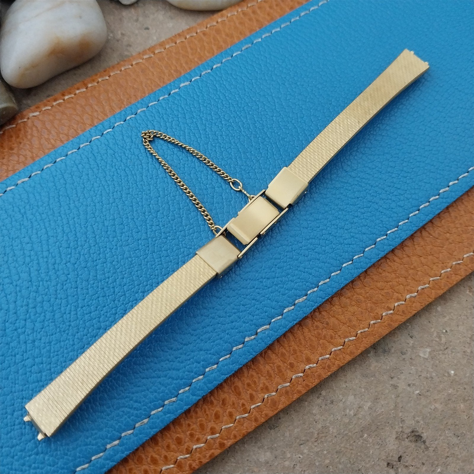 7mm Citizen Yellow Gold-Tone Ladies Unused Vintage Watch Band