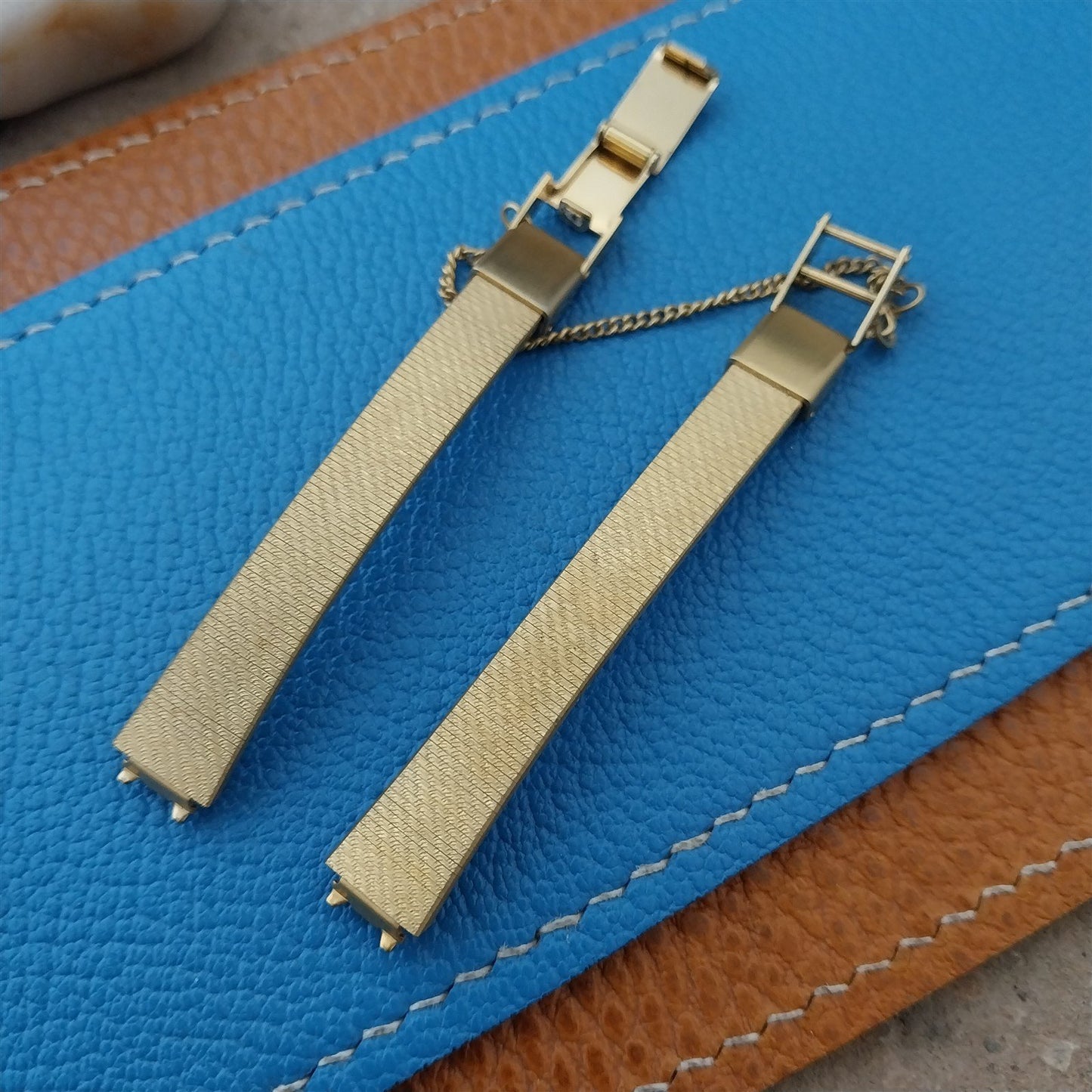 7mm Citizen Yellow Gold-Tone Ladies Unused Vintage Watch Band