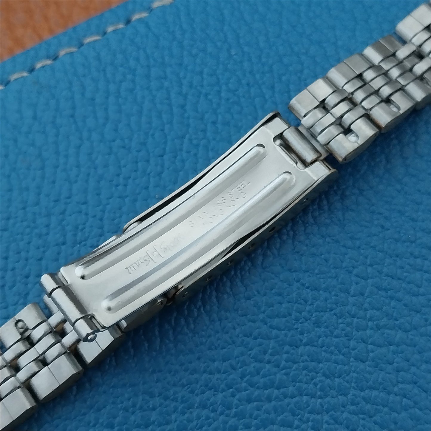 13mm Speidel Hirsch Gold-Tone Jubilee Link Unused Womens Vintage Watch Band