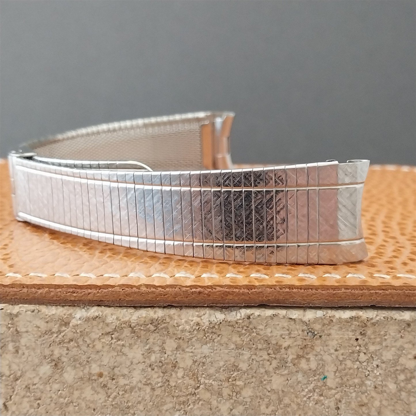 Vintage 17.2mm Kestenmade Stainless Steel Unused Classic 1960s Watch Band