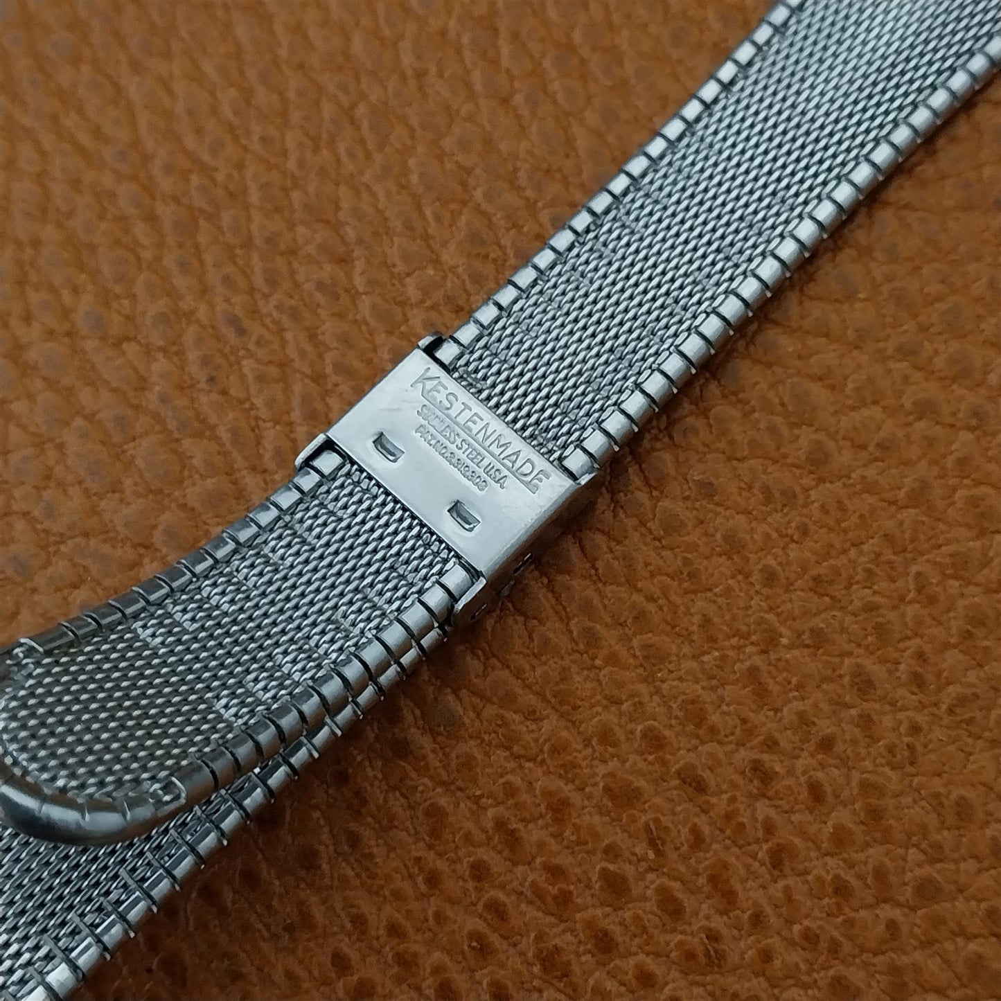 Vintage 17.2mm Kestenmade Stainless Steel Unused Classic 1960s Watch Band