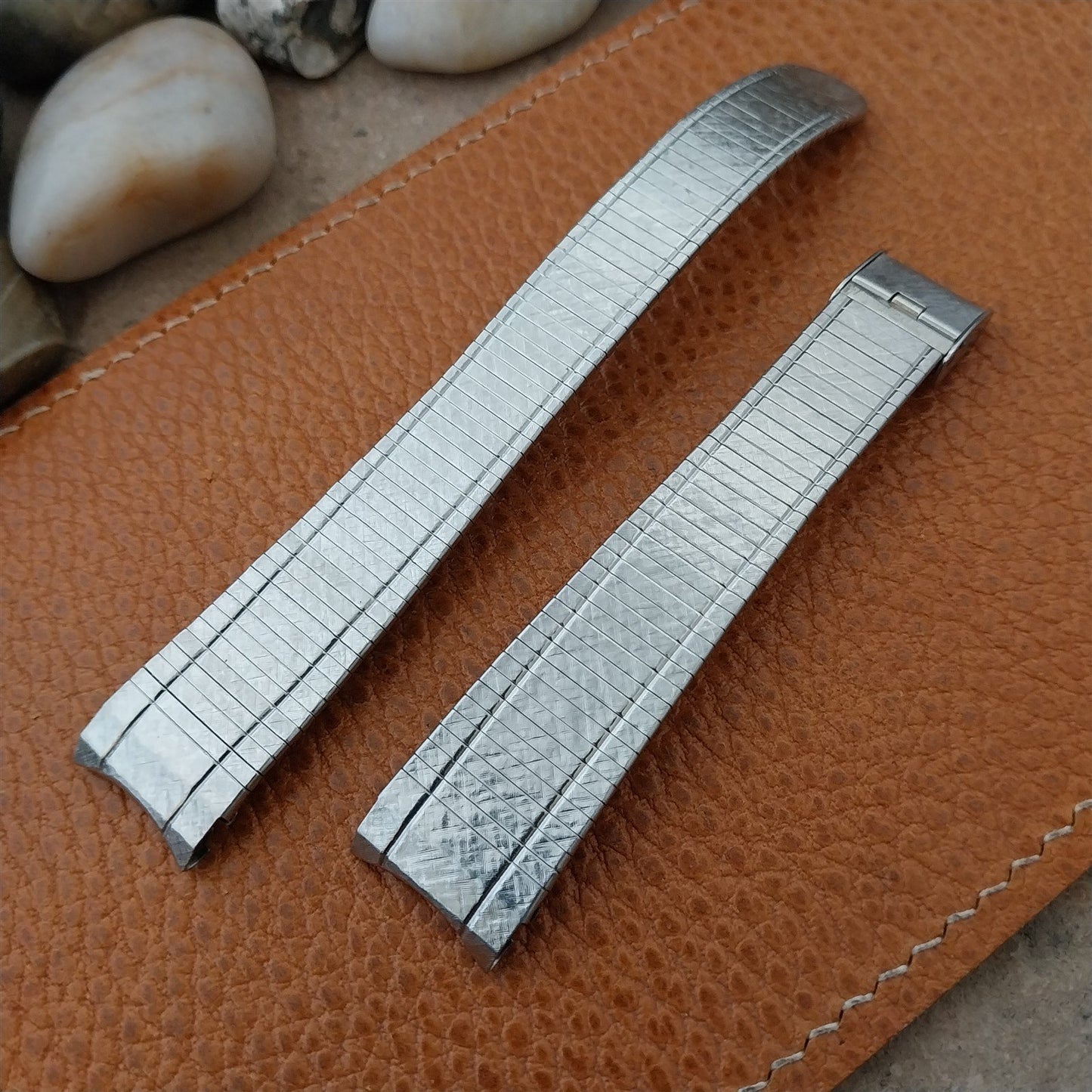 Vintage 17.2mm Kestenmade Stainless Steel Unused Classic 1960s Watch Band