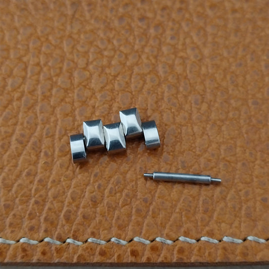 1 JB Champion Stainless Steel Brick LINK for 1960s Vintage Watch Band