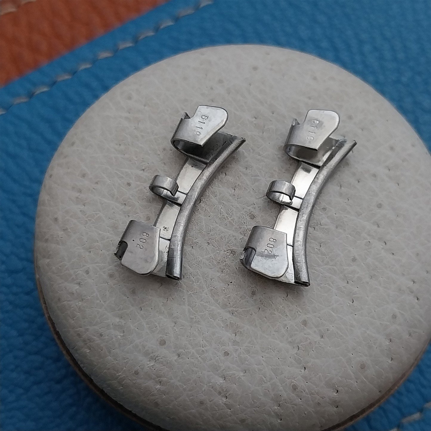 Pair Vintage Seiko End Links 6119 802 MACV-SOG 6119-8100