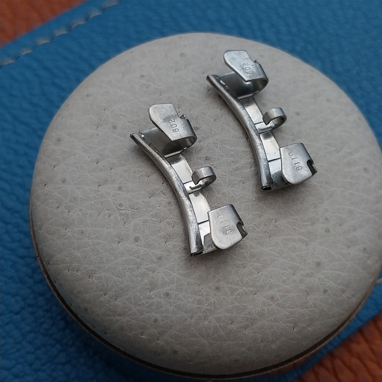 Pair Vintage Seiko End Links 6119 802 MACV-SOG 6119-8100