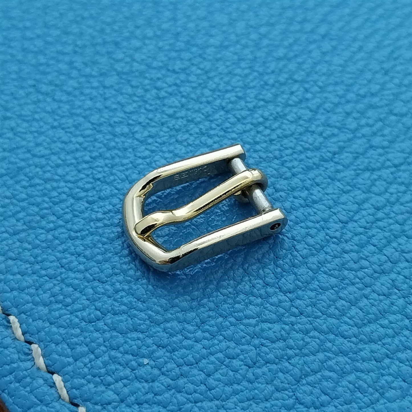 Vintage Seiko 8mm Gold-Tone Classic Unused NOS 1970s Ladies Watch Band Buckle