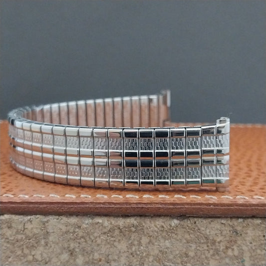 1969 Speidel Meteor 19mm 18mm 17mm Stainless Twistoflex Vintage Watch Band