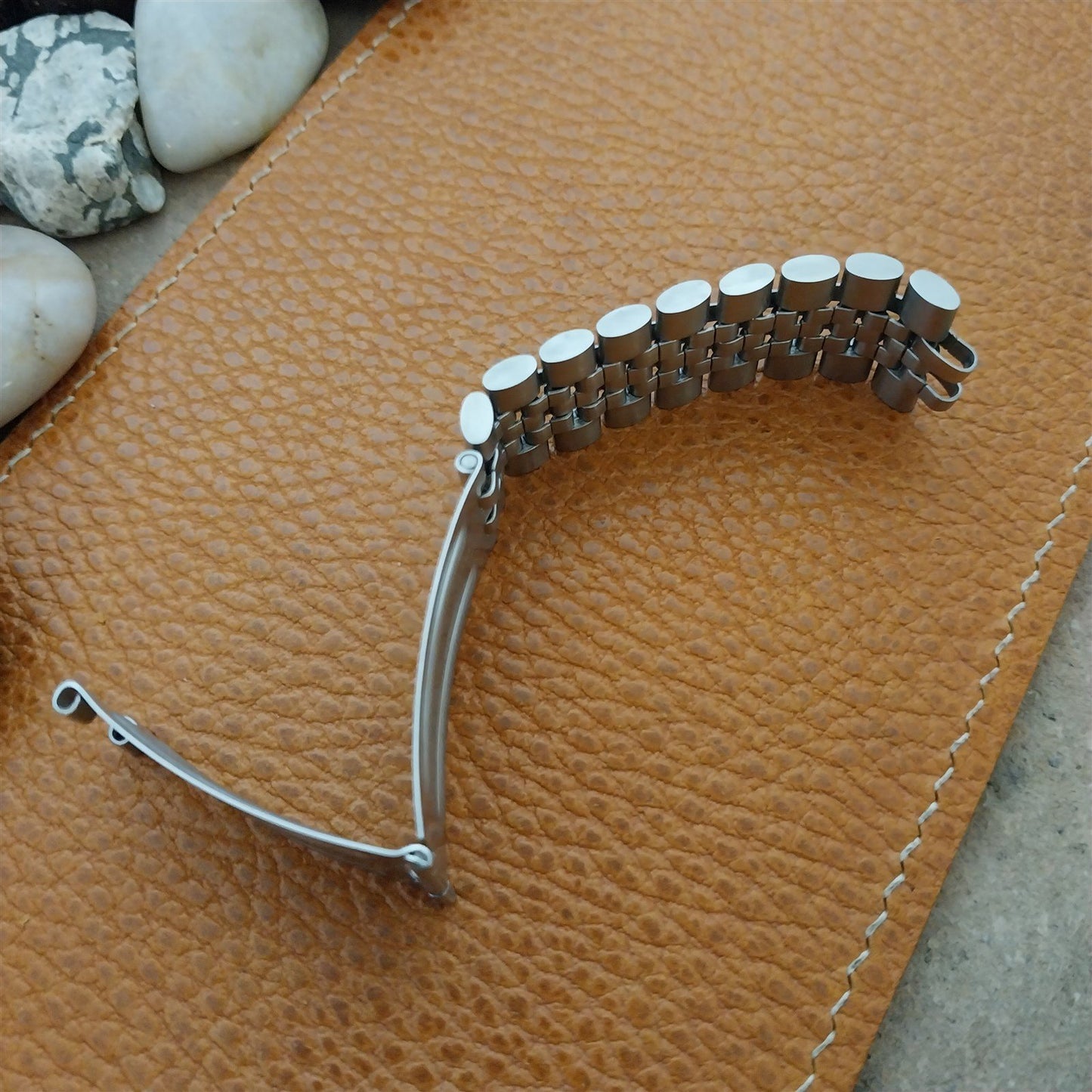 Rolex Jubilee Stainless Steel Vintage Watch Band Oval link Set & Clasp