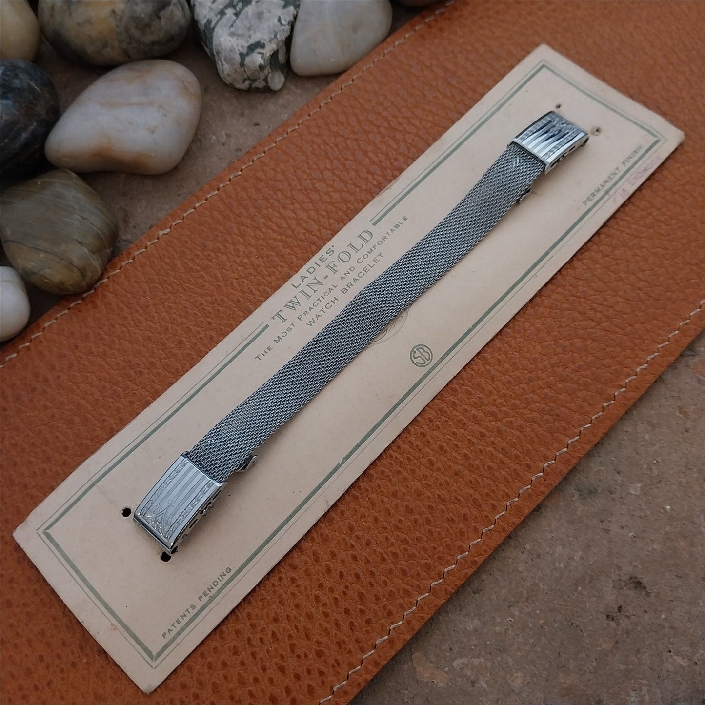 1920s 11mm Chromium Mesh Ladies Speidel Brothers Unused Classic Watch Bracelet