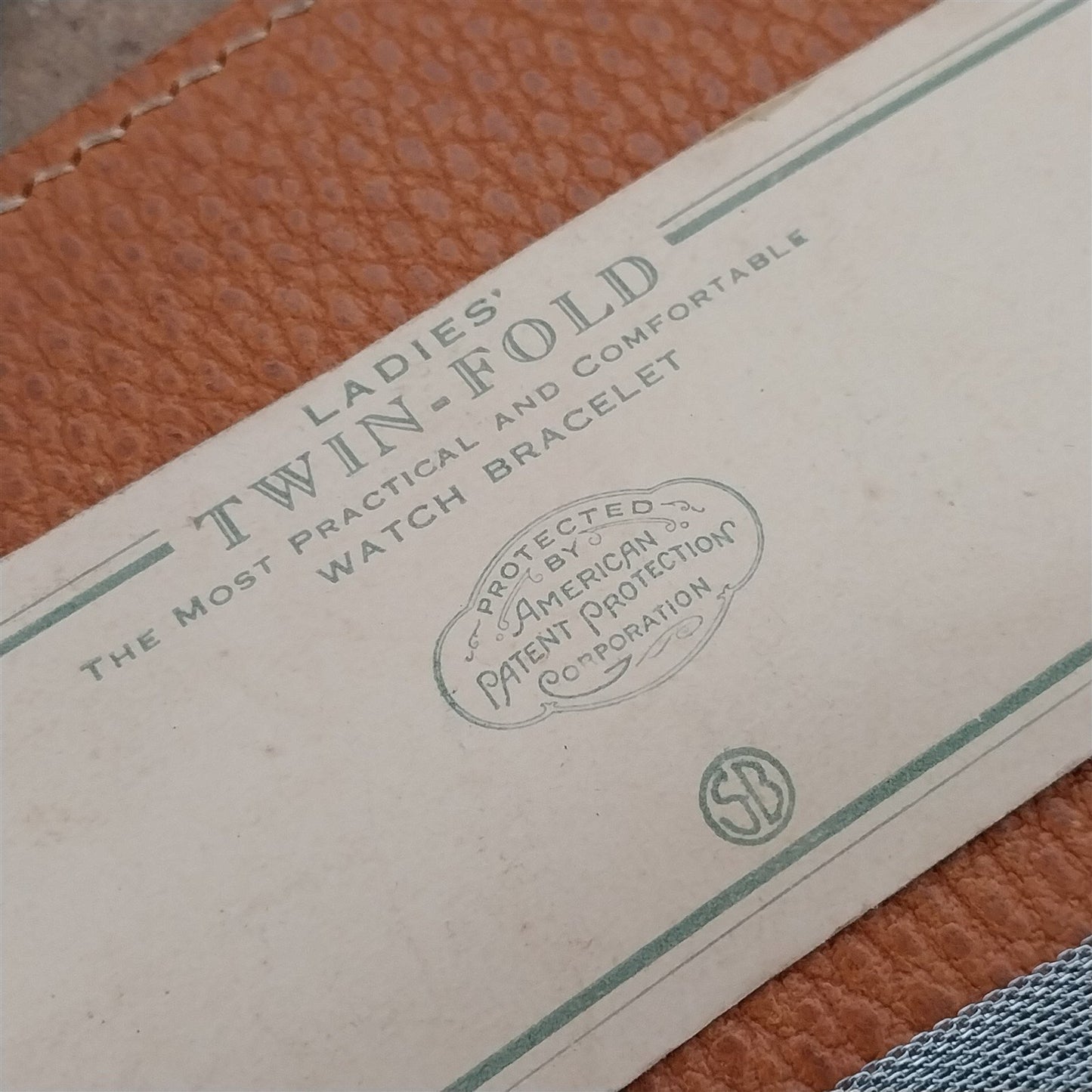 1920s 11mm Chromium Mesh Ladies Speidel Brothers Unused Classic Watch Bracelet