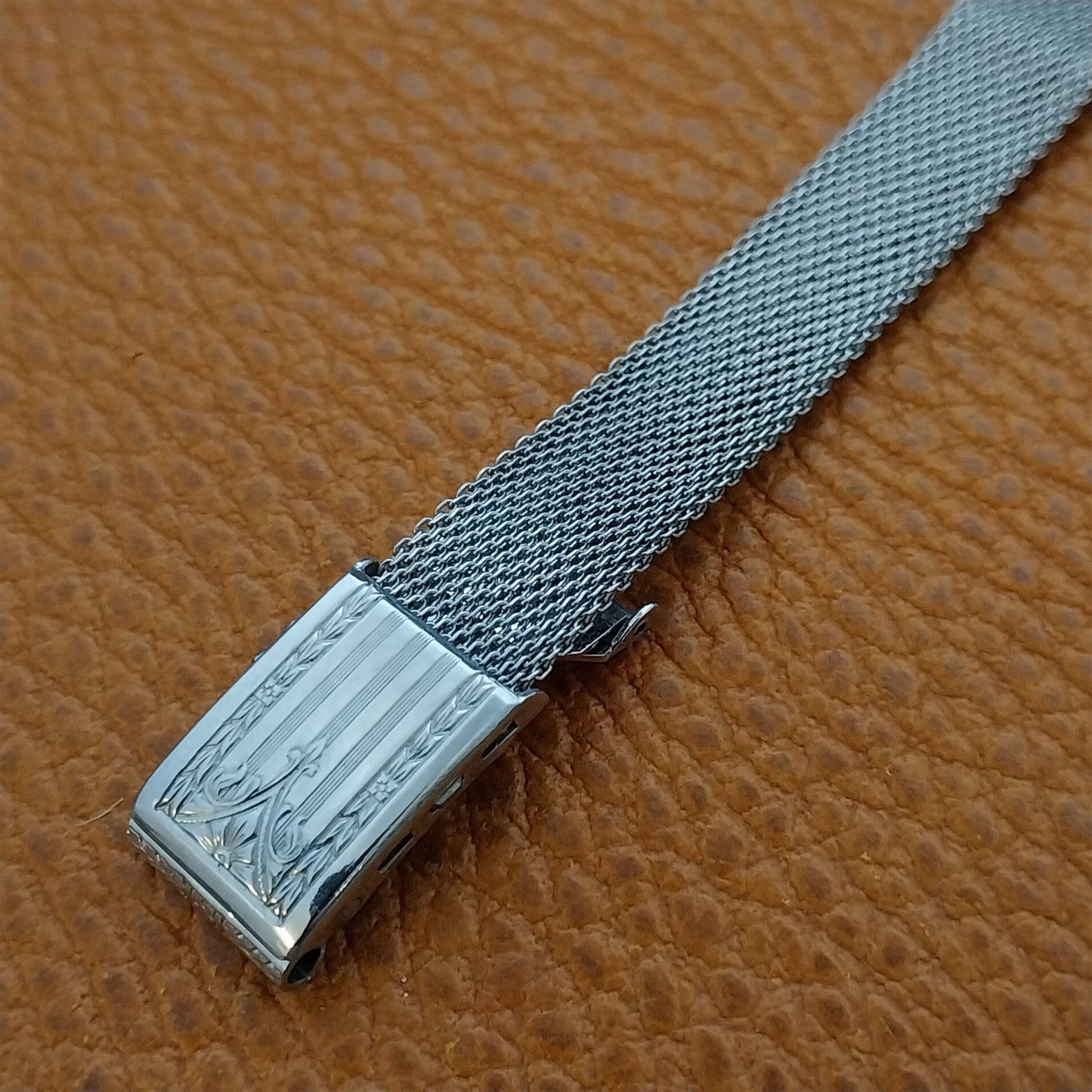 1920s 11mm Chromium Mesh Ladies Speidel Brothers Unused Classic Watch Bracelet
