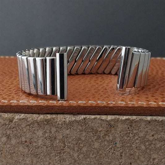 16mm 18mm 19mm Classic 1960s Vintage Lenox Stainless Stretch Unused Watch Band