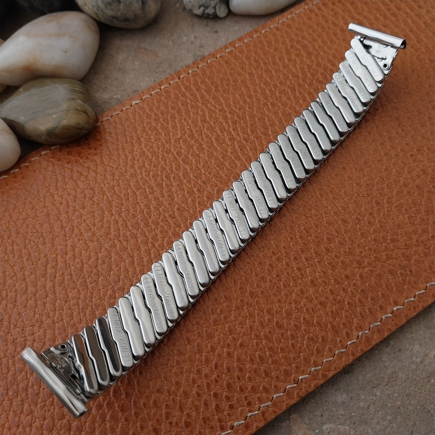 16mm 18mm 19mm Classic 1960s Vintage Lenox Stainless Stretch Unused Watch Band