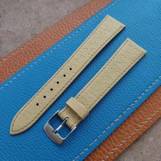 Vintage 18mm Boar Grain Classic Tapered 18/14 Speidel Germany Unused Watch Band