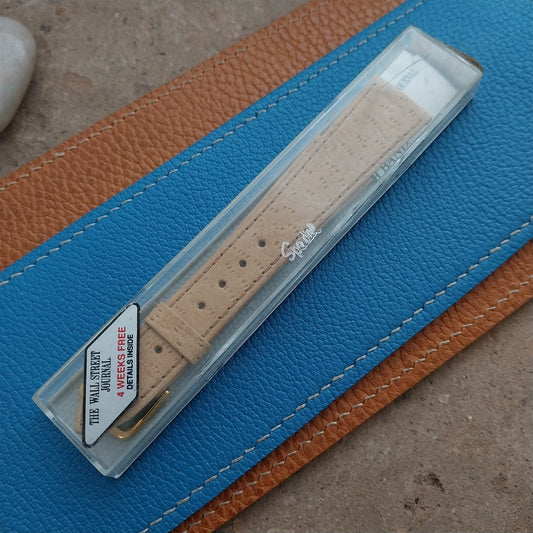 19mm Vintage Speidel German Boar Grain Classic Tapered 19/14 Unused Watch Band