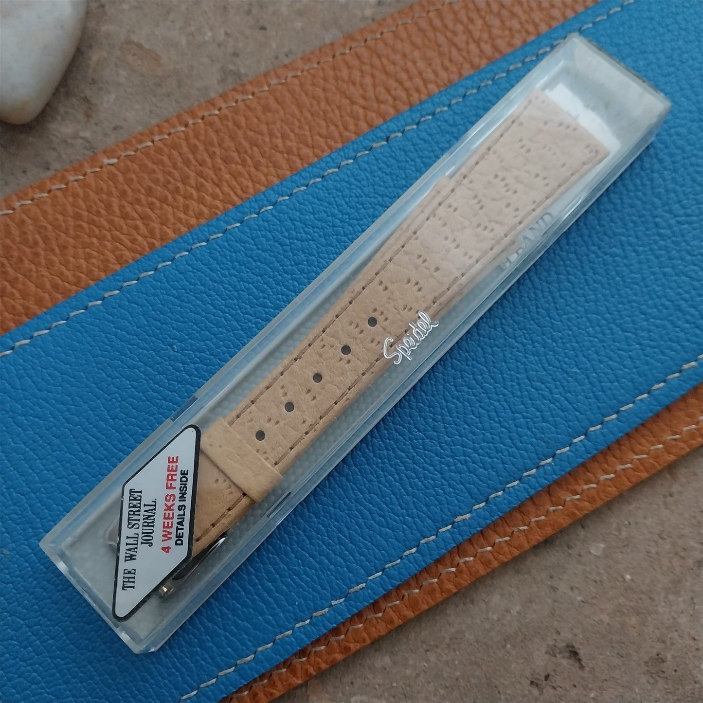 19mm Vintage Speidel German Boar Grain Classic Tapered 19/14 Unused Watch Band