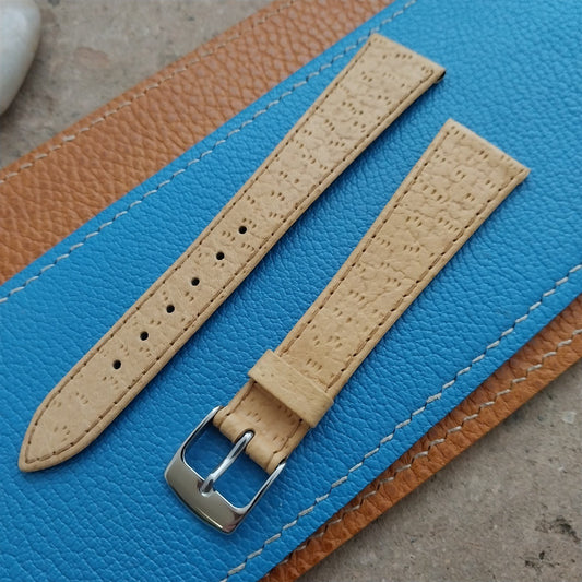 19mm Vintage Speidel German Boar Grain Classic Tapered 19/14 Unused Watch Band