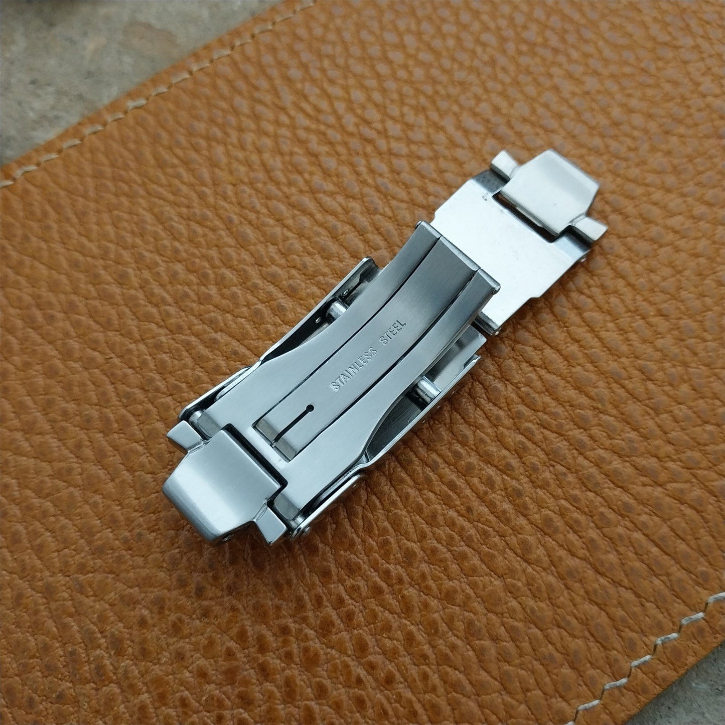 Mens Sector Stainless Steel Watch Band Deployant Diver Extension Buckle