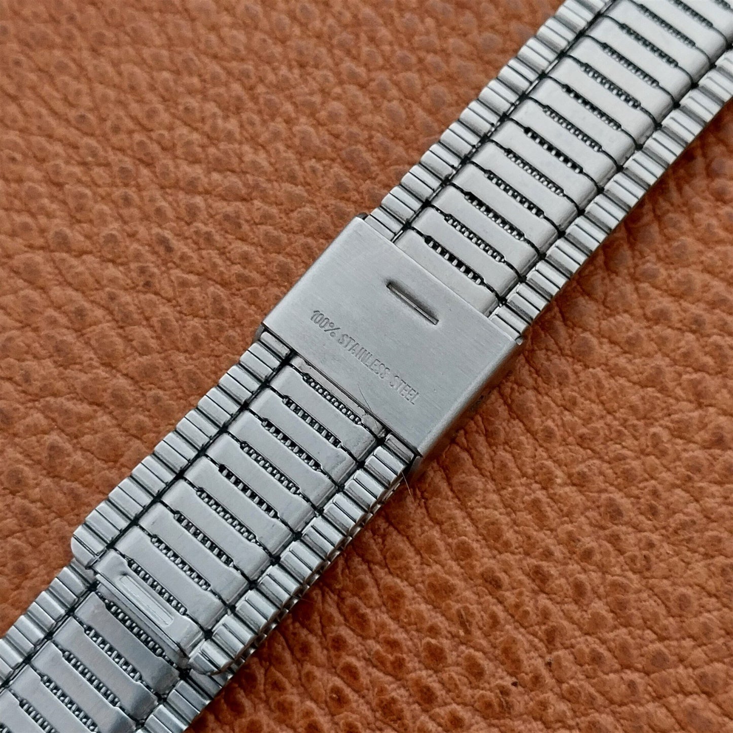 19mm Stainless Steel JB Champion 1960s 1970s Unused Vintage Watch Band