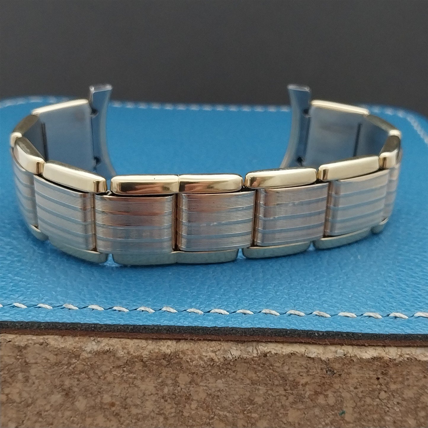 Vintage 20mm 19mm 16mm Yellow Gold RGP Kiefer-Cadman Unused 1960s Watch Band