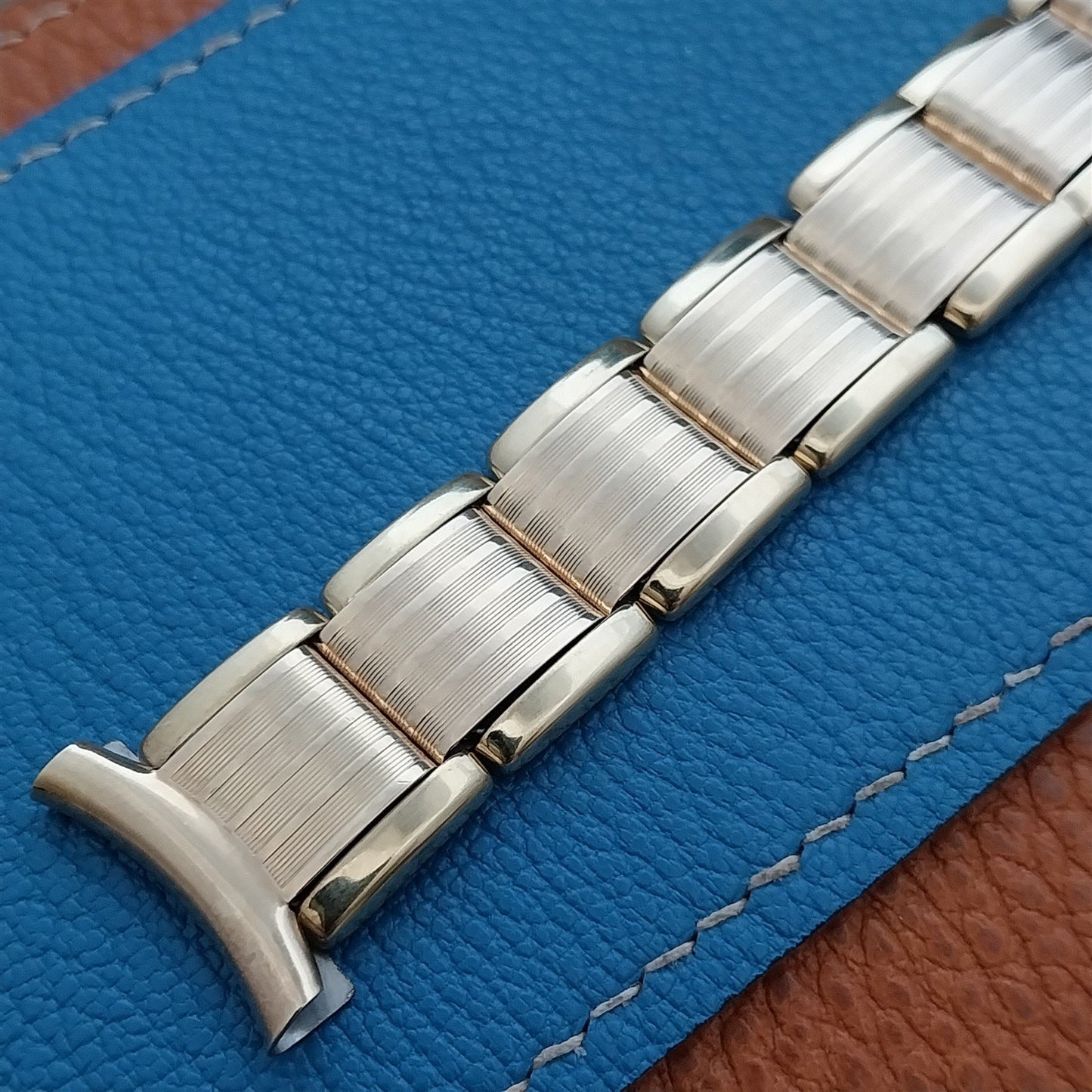 Vintage 20mm 19mm 16mm Yellow Gold RGP Kiefer-Cadman Unused 1960s Watch Band