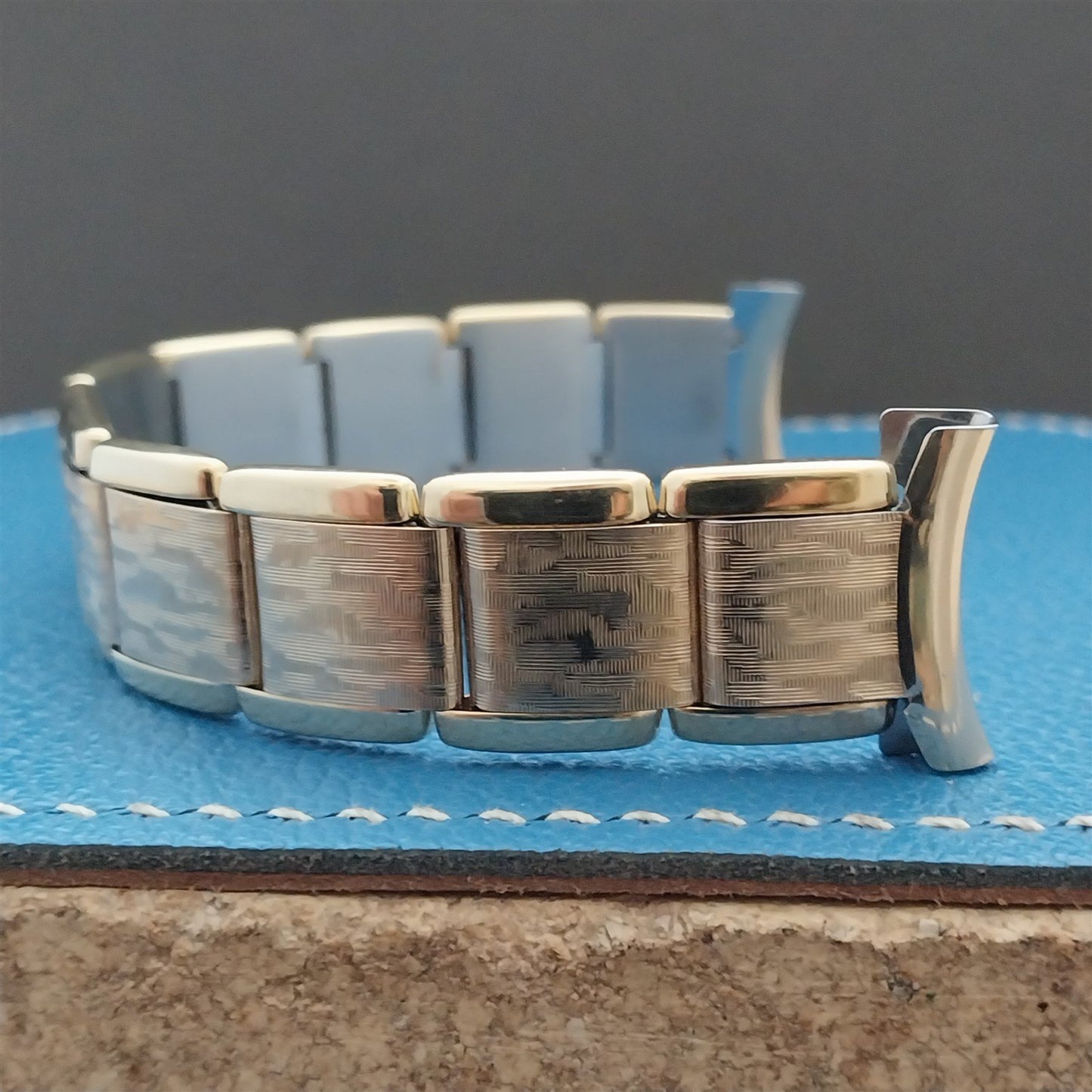 Vintage 20mm 19mm 17mm Yellow Gold RGP Kiefer-Cadman Unused 1960s Watch Band