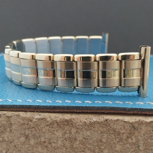 Vintage 20mm 19mm 17mm Yellow Gold RGP Kiefer-Cadman Unused 1960s Watch Band