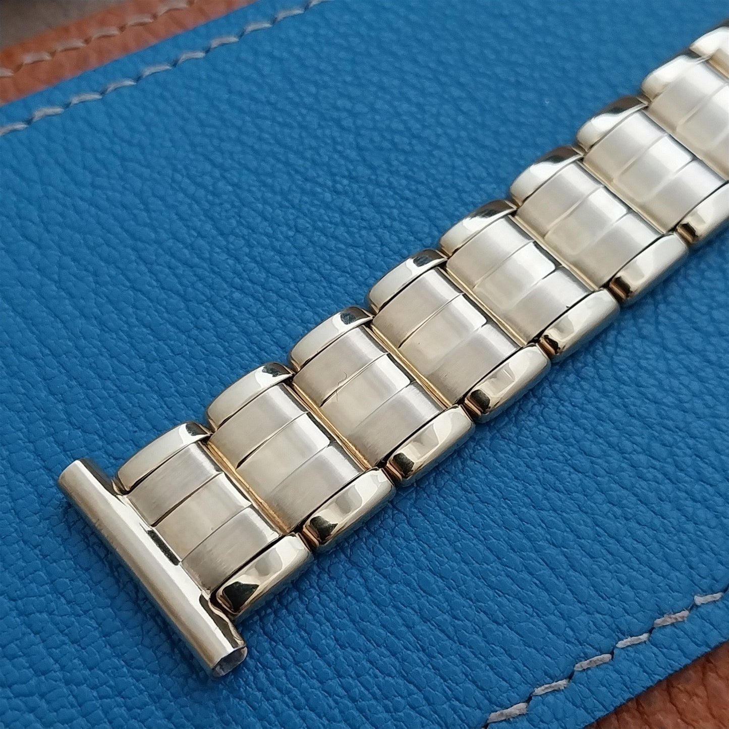 Vintage 20mm 19mm 17mm Yellow Gold RGP Kiefer-Cadman Unused 1960s Watch Band